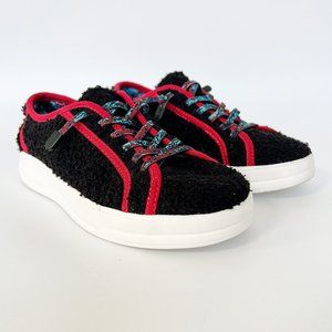 Hey Dude Karina Sherpa sneaker in Moonless Sangria